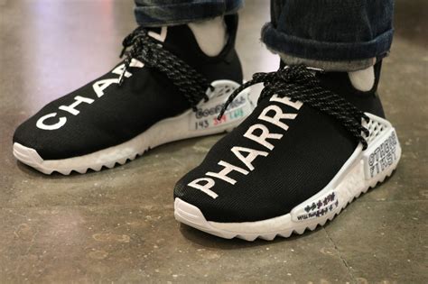 chanel x pharrell human race|pharrell x chanel adidas.